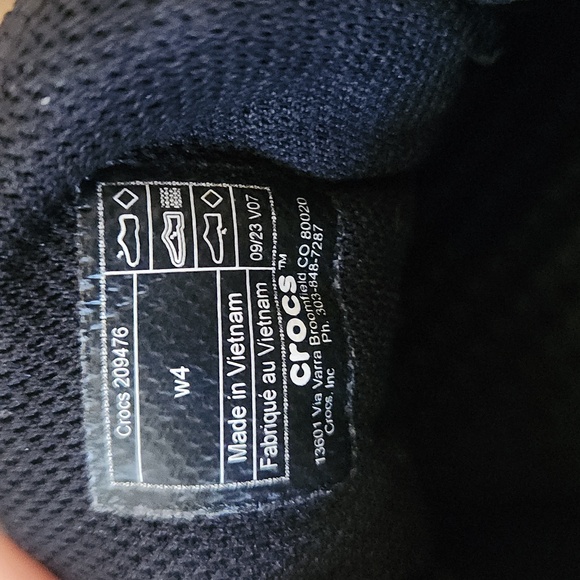 Crocs on the clock Women's size 4 Lite Ride - Picture 3 of 7